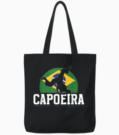 Capoeira Kampfsport Brasilianisch Hobby Training Capoeira Tote Bags - Black
