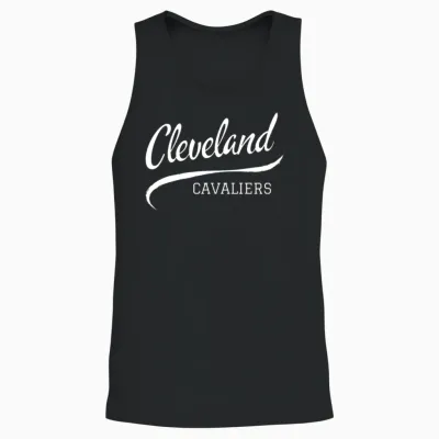 Cavaliers Retro Unisex Tank Top - Black