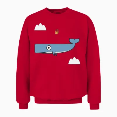 The Hitchhiker's Guide to the Galaxy Unisex Sweatshirt - Red