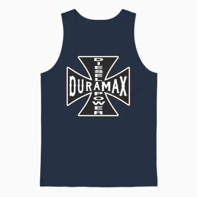 Duramax Diesel Power Unisex Tank Top - Navy