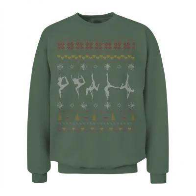 Pole Dance Ugly Unisex Sweatshirt - Military Green