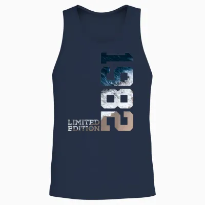 44 Jahre 44. Geburtstag Limited Edition 1982 Unisex Tank Top - Navy