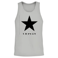 David Bowie Album Cover Blackstar Unisex Tank Top - Ash – 2