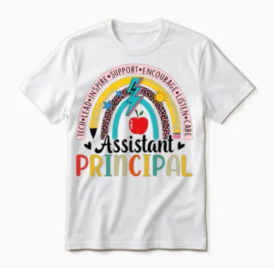 Assistant Principal Unisex T-Shirt - White