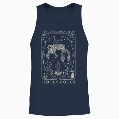 Disney Hocus Pocus Just a Bunch Unisex Tank Top - Navy