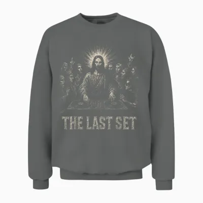 Techno House Electro Minimal Goa Psy Trance Acid Rave Dnb Unisex Sweatshirt - Graphite Heather