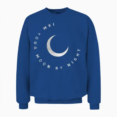 Moon | Couple Matching Unisex Sweatshirt - Royal