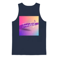 Trending Now Unisex Tank Top - Navy – 1