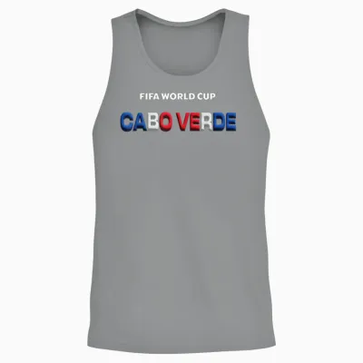 Fifa World Cup26 Cabo Verde Bubble Color Unisex Tank Top - Sport Grey