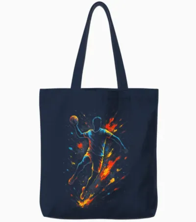 Handball Handballer Verein Sportler Trainer Tote Bags - Navy