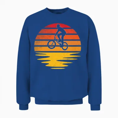 Bmx Retro Unisex Sweatshirt - Royal
