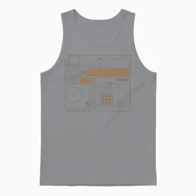 J Dilla Essentials Unisex Tank Top - Sport Grey