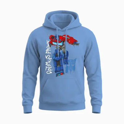 Transformers Optimus Prime Unisex Hoodie - Carolina Blue
