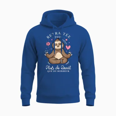 Retired Women 2026 Humor Gift Retirement 2026 Unisex Hoodie - Royal