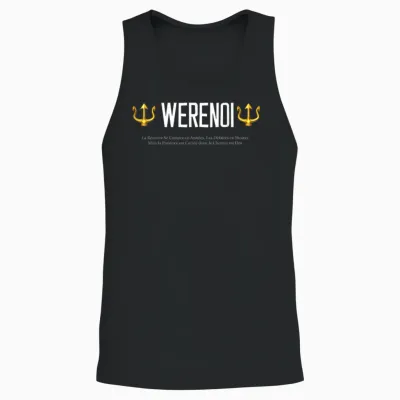 Tribute Were Noi – Fan De Rap French Unisex Tank Top - Black