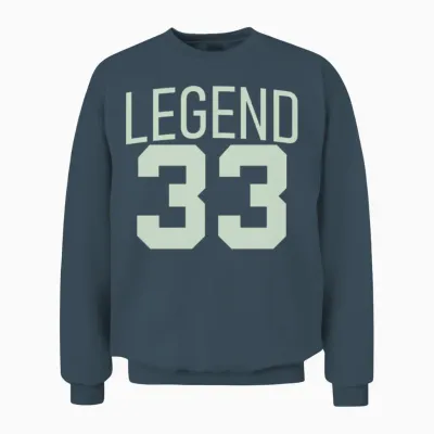 Legend 33 Unisex Sweatshirt - Dark Heather