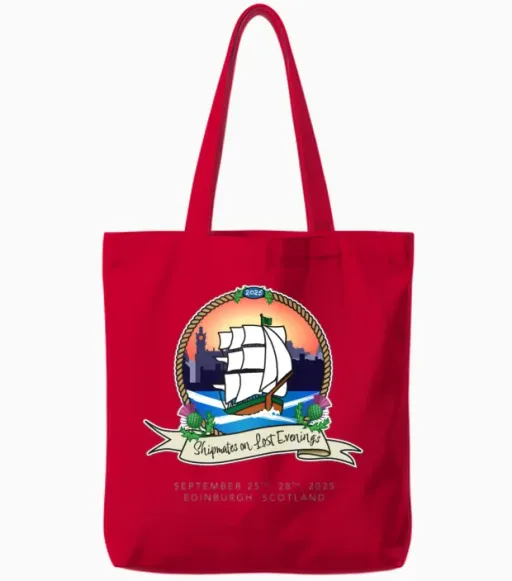 Le Viii 2025 Tote Bags in Red
