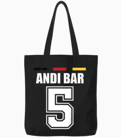 Lustige Namen Deutschland Trikot Für Mallorca Und Die Party Tote Bags - Black