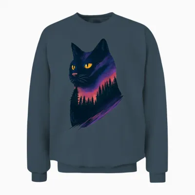 Cat Tree Unisex Sweatshirt - Dark Heather