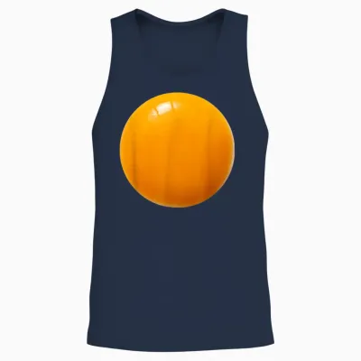 Deviled Egg Yolk Easy Lazy Diy Costume for Halloween Party Unisex Tank Top - Navy