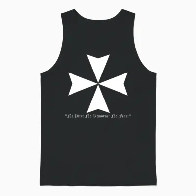 Black Templar Unisex Tank Top - Black