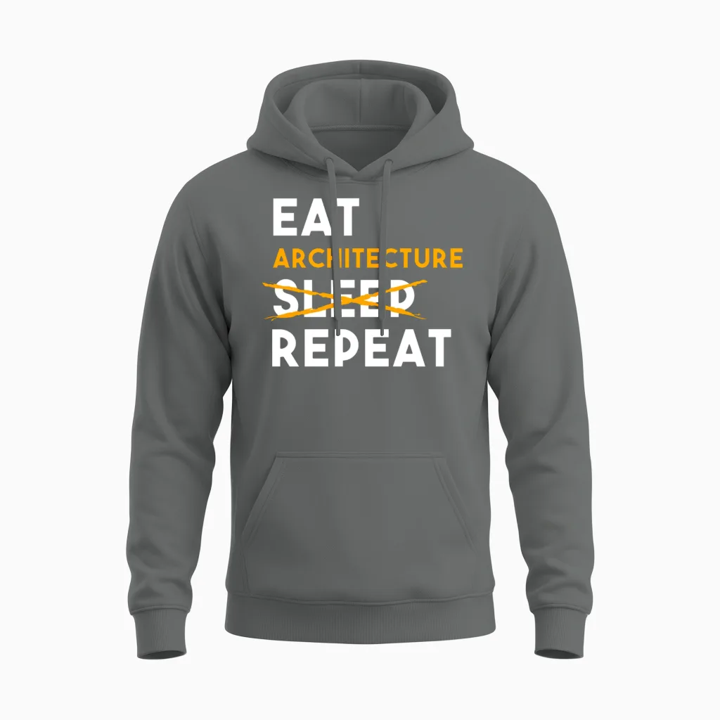 Architecture Student Funny - School & Graduation Unisex Hoodie in Graphite Heather