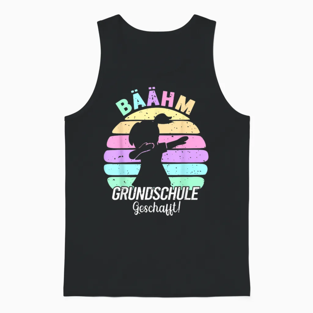 Grundschule Absolvent Abgänger Grundschule Abschluss 2026 Unisex Tank Top in Black