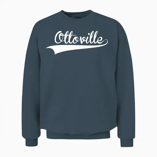 Ottoville Baseball Font Unisex Sweatshirt - Dark Heather