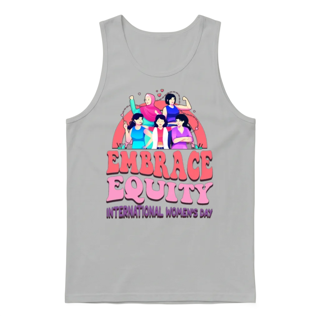 Women Supporting Women: International Women's Day Unisex Tank Top - Ash