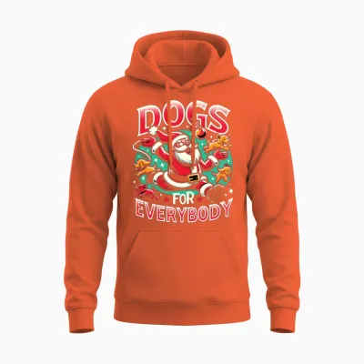 Dogs for Everybody Dog Dog Owners Dog Owner Unisex Hoodie - Orange