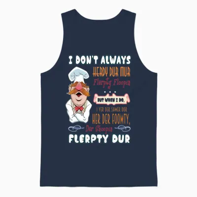 Swedish Chef Amazing! Unisex Tank Top - Navy