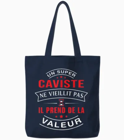 A Super Wine Store Does Not Age Gift Wine Store T-Shirt, Black, S Tote Bags - Navy