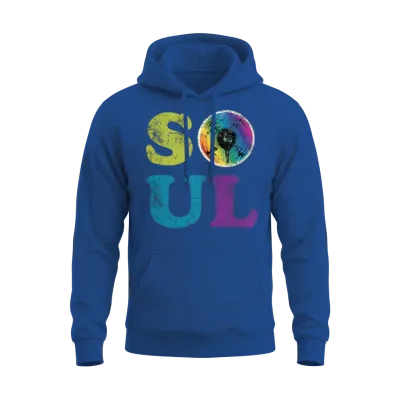 Soul Retro Unisex Hoodie - Royal