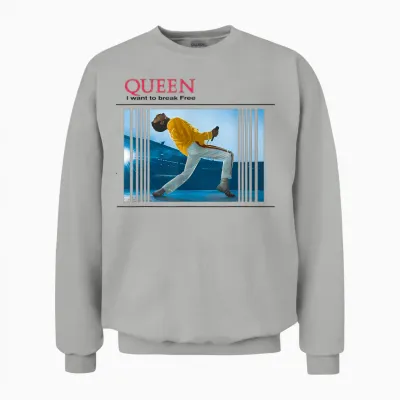 Königin Ich Will Mich Befreien Unisex Sweatshirt - Ash