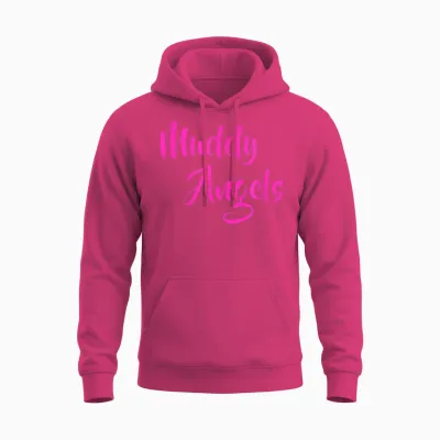 Mud Run Race Team 4x4 Offroading Atv Muddy Angels Matching Unisex Hoodie - Heliconia