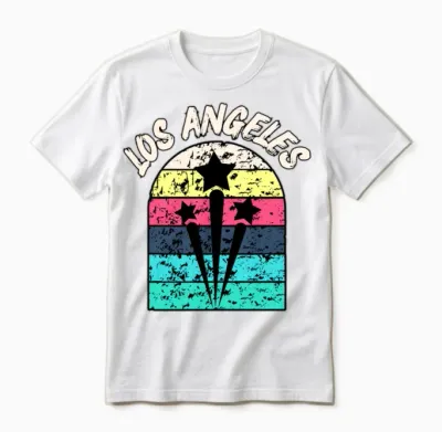 Los Angeles Unisex T-Shirt - White