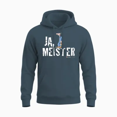 Werner & Meister Röhrich - Yes, Master T-Shirt, Black Unisex Hoodie - Dark Heather