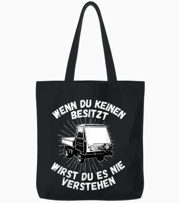 Multicar M25 Multicar M22 Multicar M26 T-Shirt, Black Tote Bags in Black