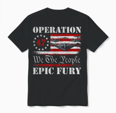 Operation Epic Fury Unisex T-Shirt - Black