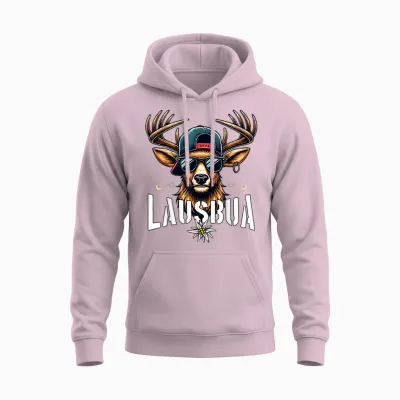 Lausbua T-Shirt Men's Costume Shirt Children's Boys Costume Unisex Hoodie - Light Pink