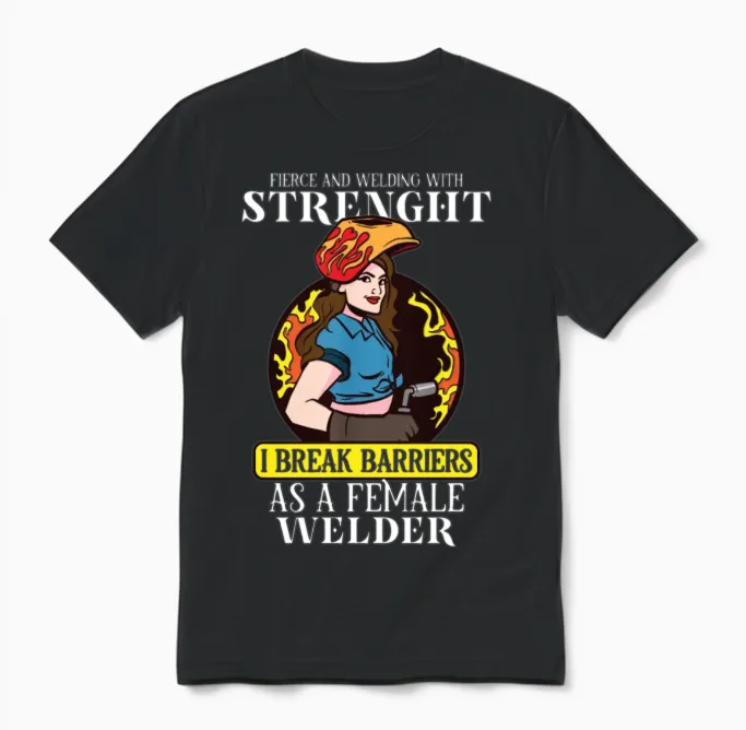 Welder Funny Funny Welding Gift Unisex T-Shirt in Black