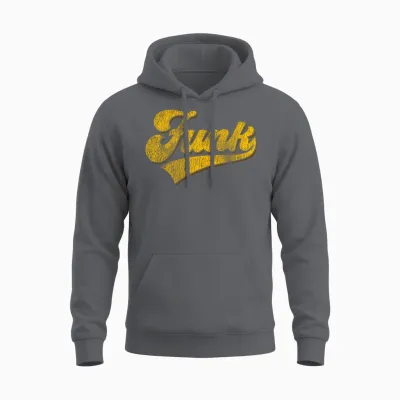 Vintage Style Soul Music/retro Dancing 80s Disco - Funk T-Shirt Haut De Gamme Unisex Hoodie - Charcoal