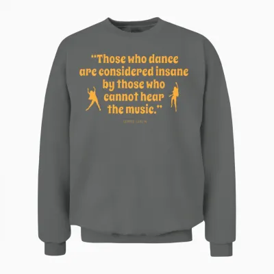 George Carlin Comedian Unisex Sweatshirt - Graphite Heather