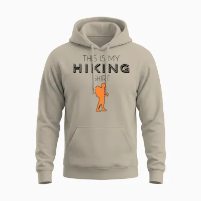 Hiking Unisex Hoodie - Sand