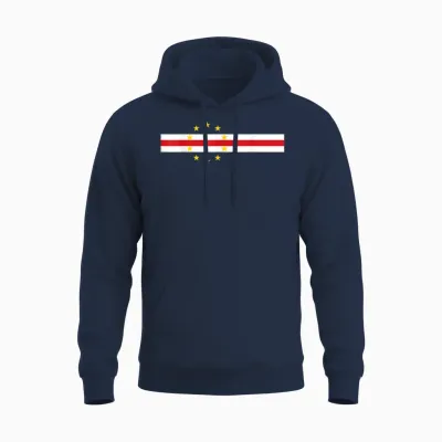 Cape Verde Flag Cabo Green Praia Unisex Hoodie - Navy