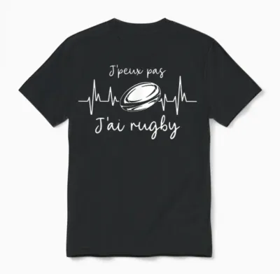 Funny Rugby Player I Can't Have Rugby T-Shirt, Black, S Unisex T-Shirt - Black