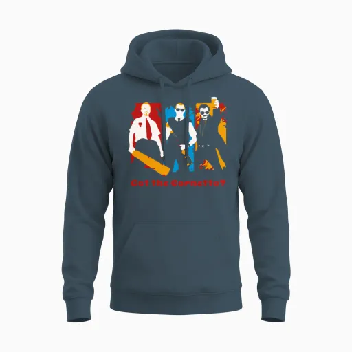 Hot Fuzz Worlds End Zombie Shaun of the Dead Unisex Hoodie in Dark Heather