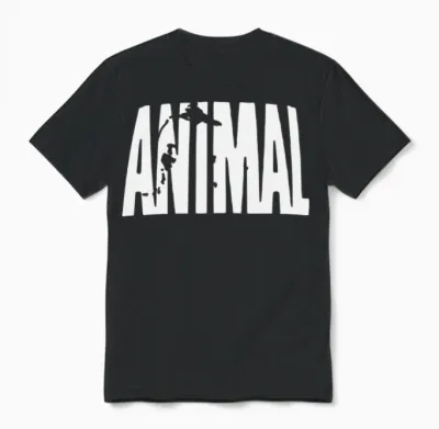 Animal Unisex T-Shirt - Black