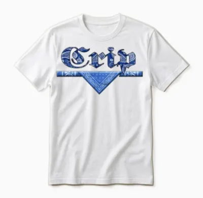 Crip Unisex T-Shirt - White