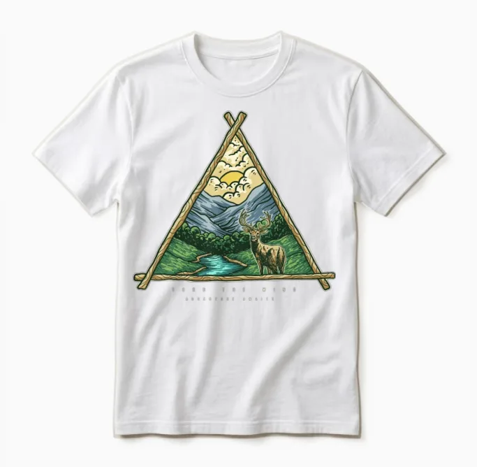 Your Outdoor Adventure Awaits! Unisex T-Shirt in White